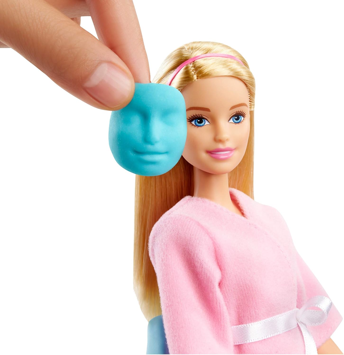 Barbie bien-être : coffret journée au spa pour enfants avec poupée blonde, salon de beauté et accessoires amusants – Image 7
