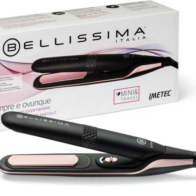 Mini lisseur compact pour des cheveux lisses à tout moment : l'accessoire idéal pour les voyages