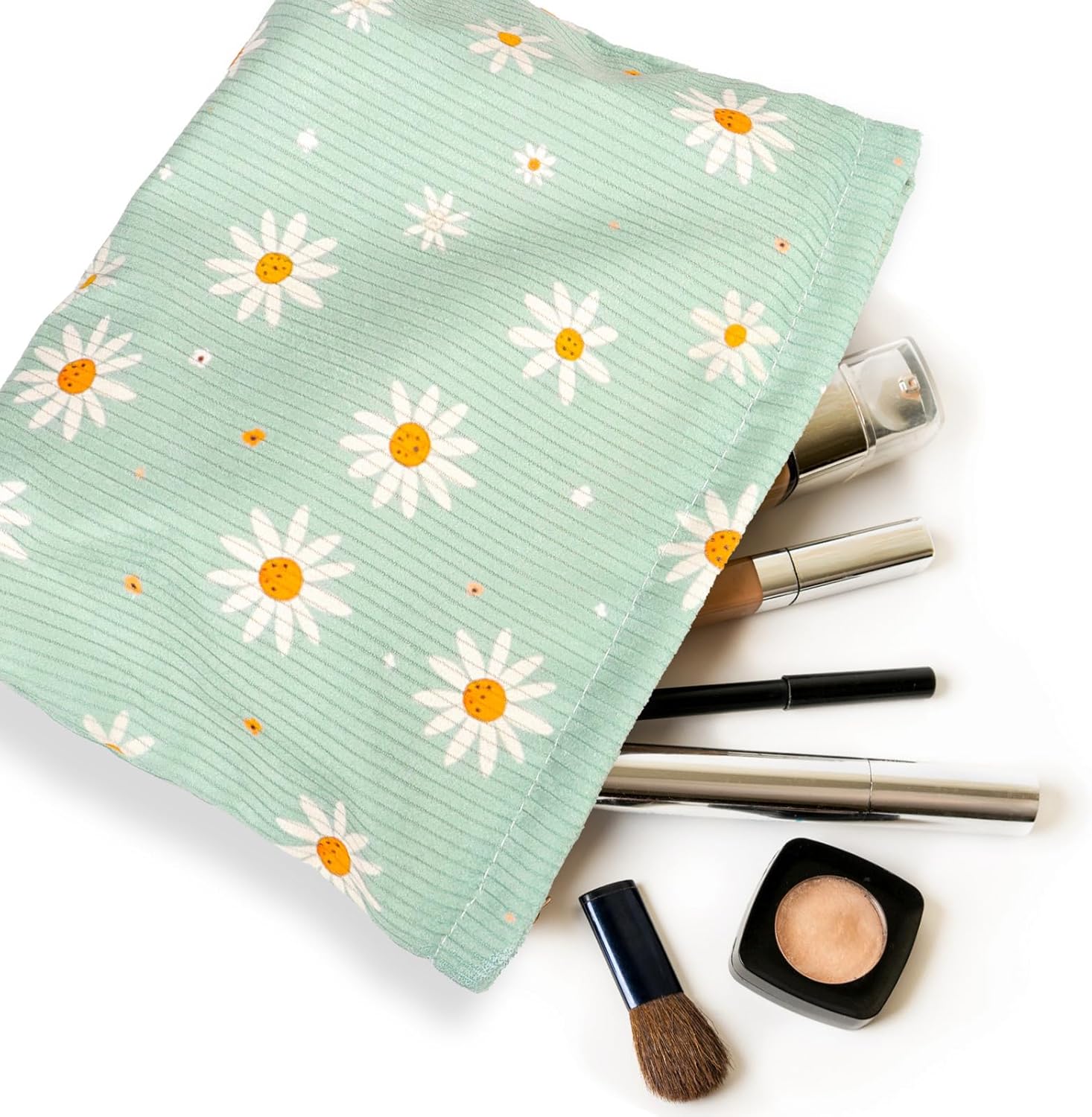 Trousse de toilette en velours côtelé : le compagnon chic et pratique pour femme et fille en voyage – Image 4