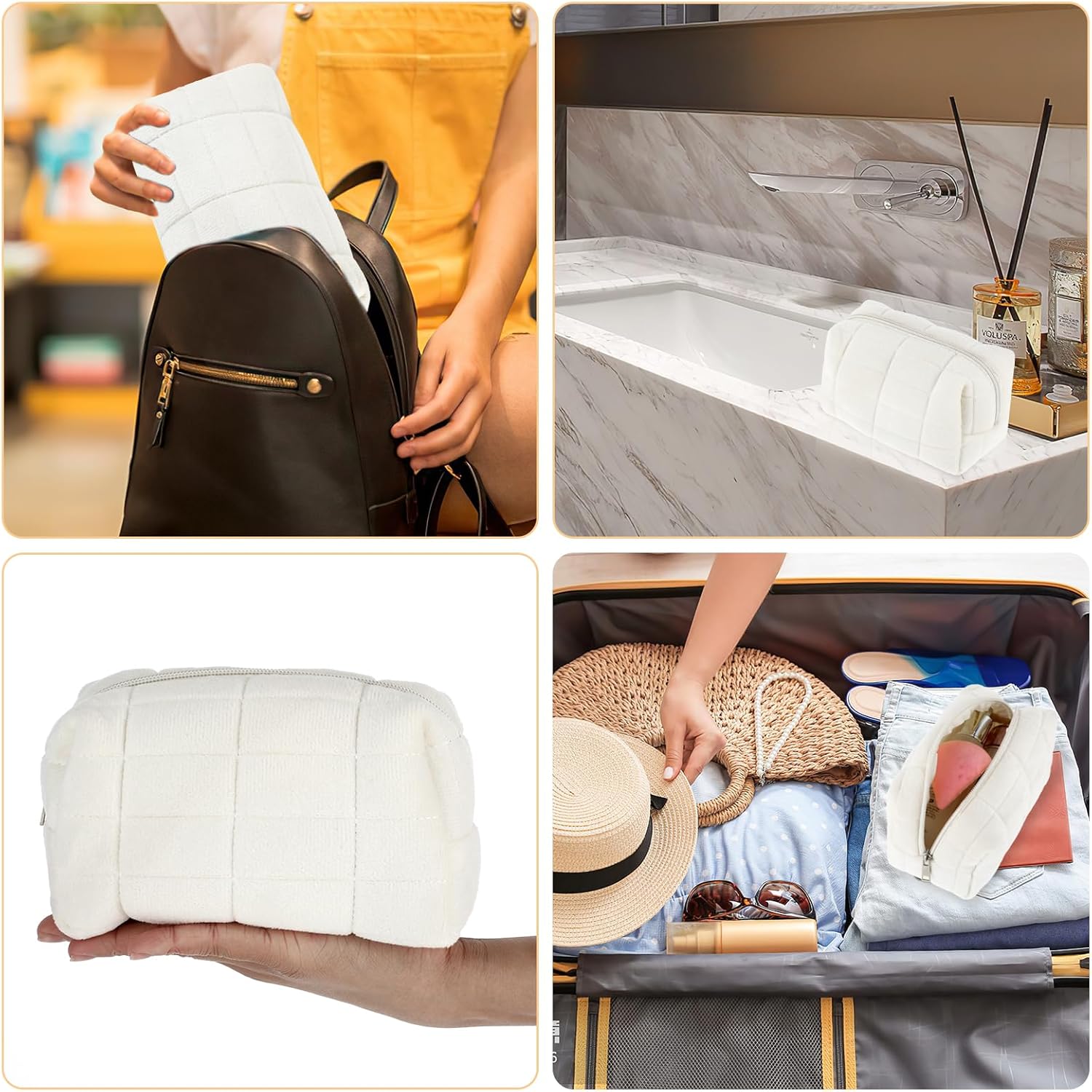 Élégante Trousse de Maquillage pour Voyage Pratique – Image 8
