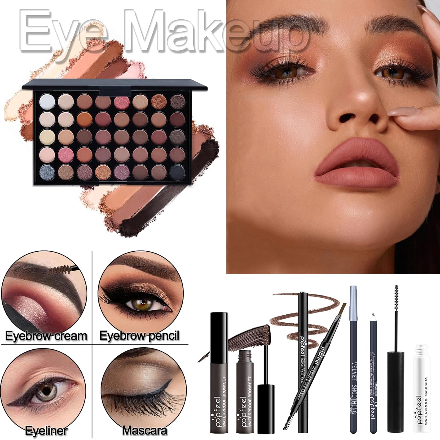 Ensemble de maquillage complet pour femmes : kit de démarrage idéal pour un look parfait en voyage – Image 4