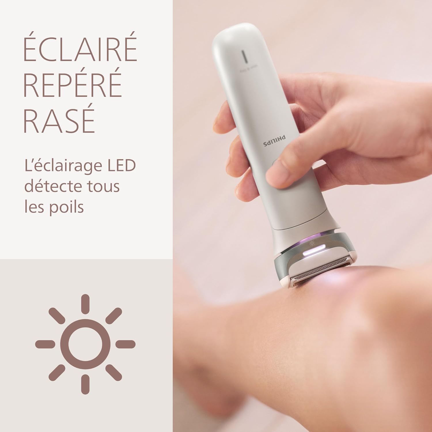 Philips Lady Shaver 8000 - Épilation douce pour femmes – Image 5