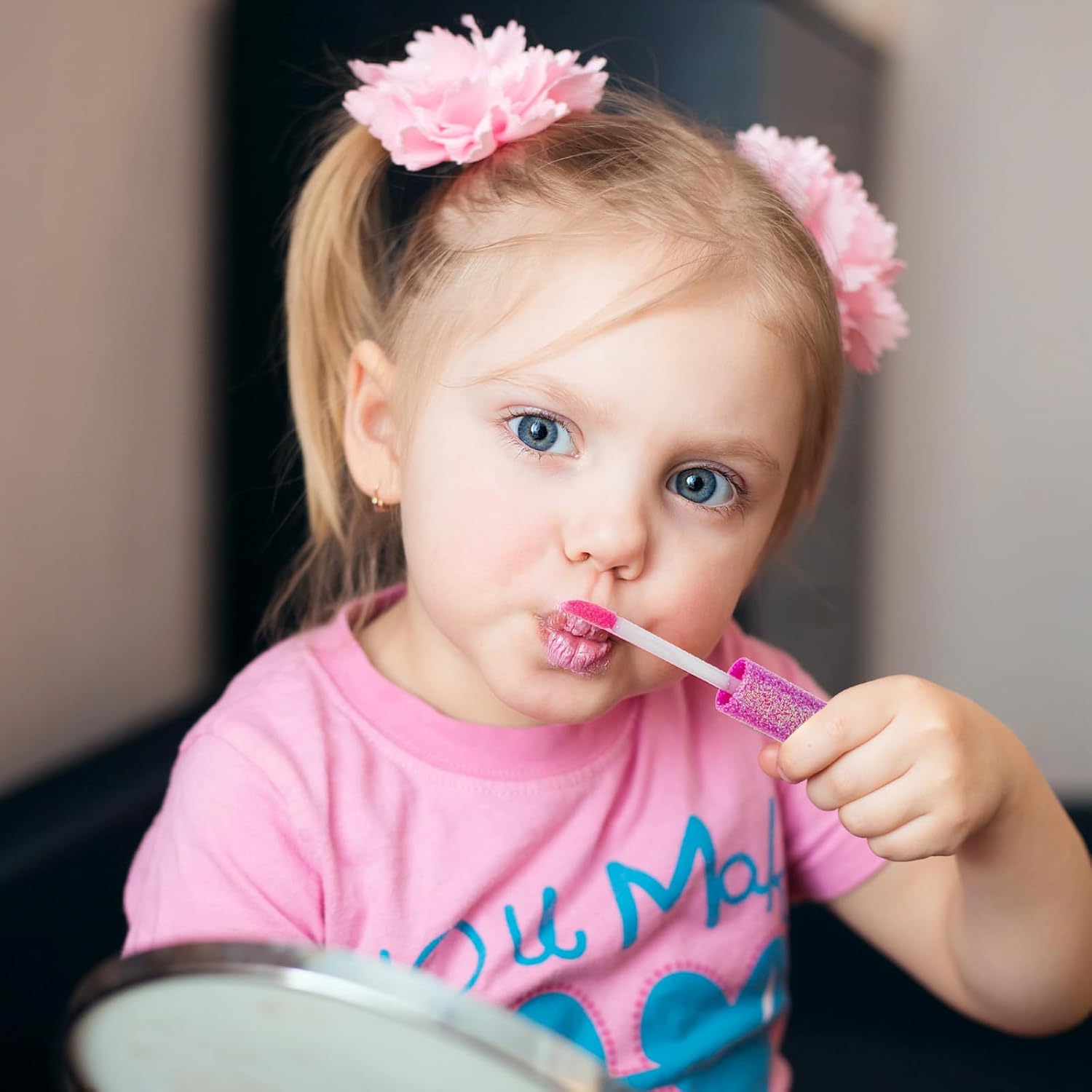 Kit de maquillage végétalien Minnie Mouse : 7 pièces pour filles et tout-petits, idéal pour les fêtes et les anniversaires – Image 5