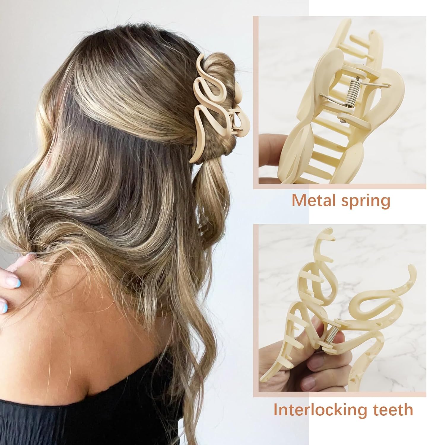Pinces à cheveux antidérapantes pour femmes : élégance et maintien optimal au quotidien – Image 5