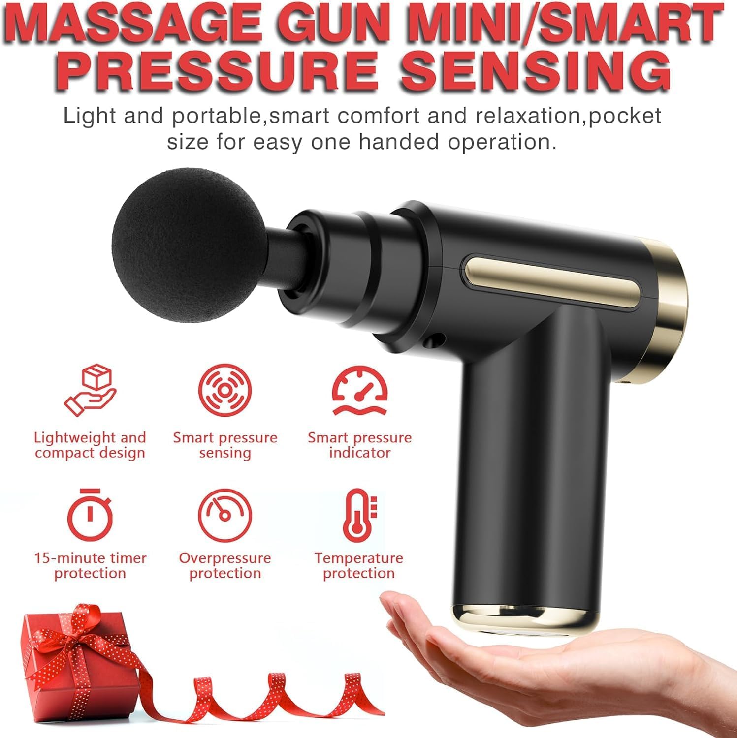Pistolet de massage musculaire : le compagnon idéal pour un soulagement efficace des douleurs Découvrez le masseur à percussion avec 4 têtes, parfait pour les jambes, le dos, les épaules et le cou, un cadeau exceptionnel pour les sportifs et les amateurs de bien-être – Image 6