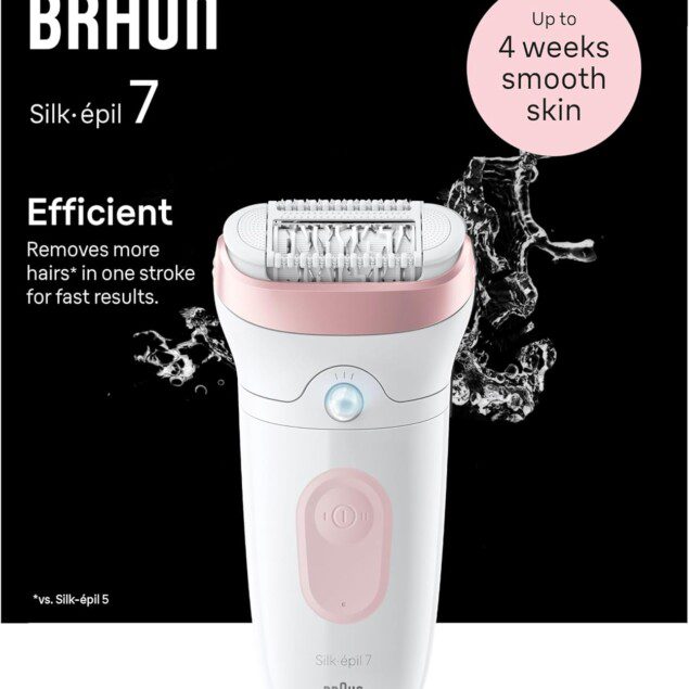 Épilateur Braun Silk-épil 7 : pour une épilation facile et douce à la maison    Découvrez l'épilateur étanche avec tête large pour une peau lisse et soyeuse durable