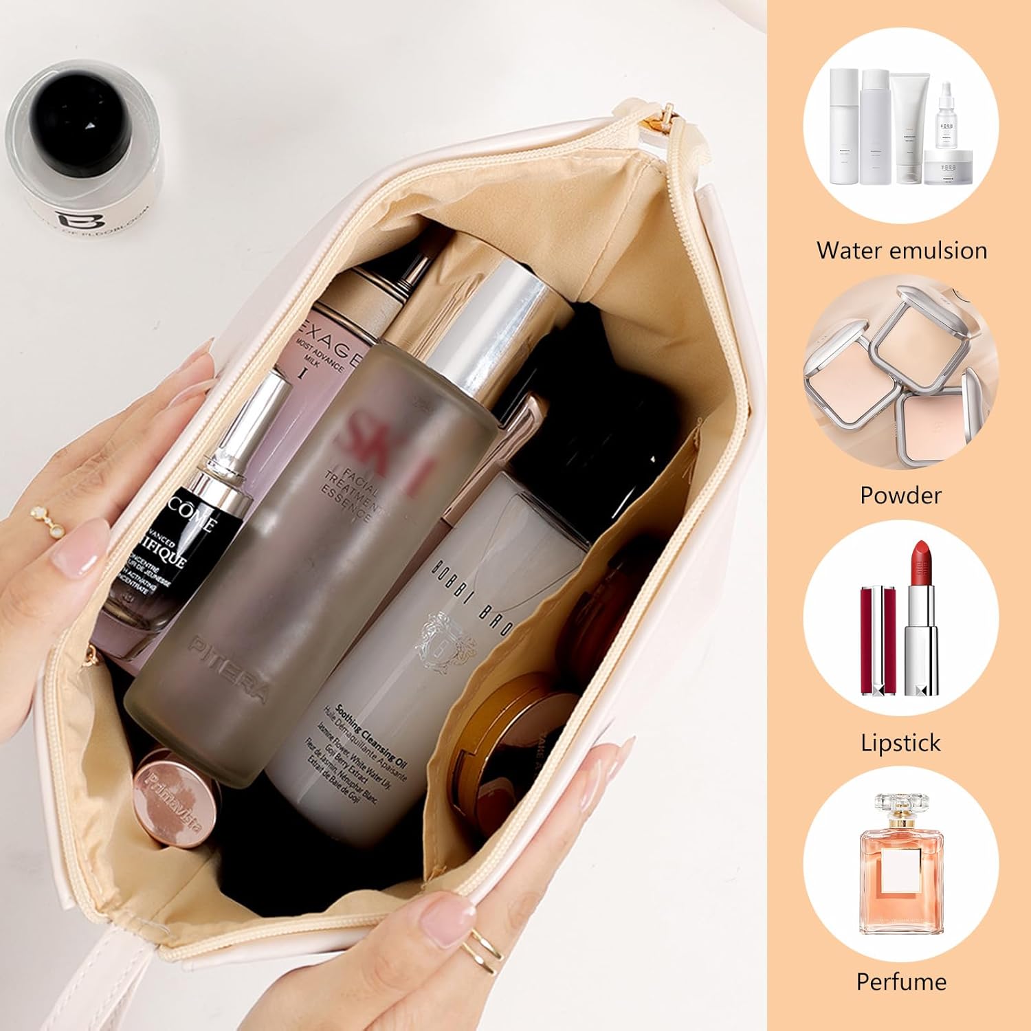 Trousse de maquillage pour femme : l’accessoire essentiel pour un voyage organisé et élégant – Image 4
