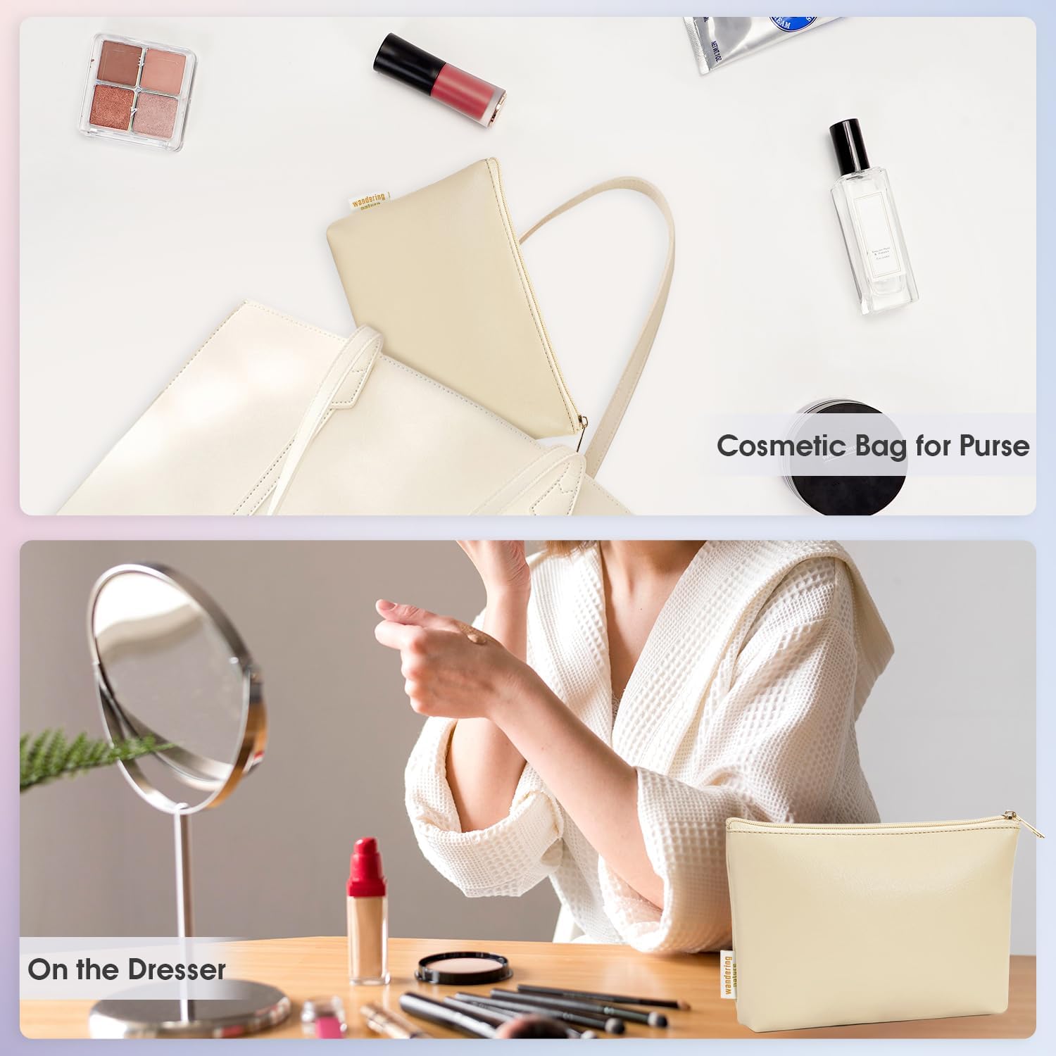Petit pochette et trousse de maquillage : élégance et praticité pour les voyages en toute sérénité – Image 7