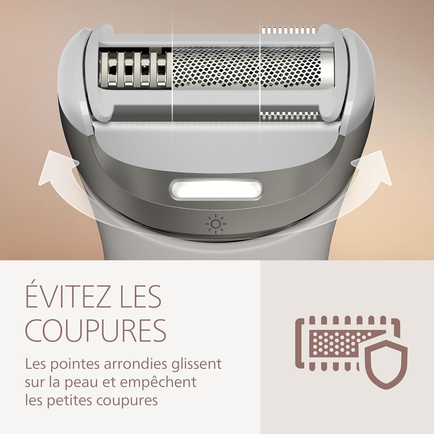 Philips Lady Shaver 8000 - Épilation douce pour femmes – Image 10