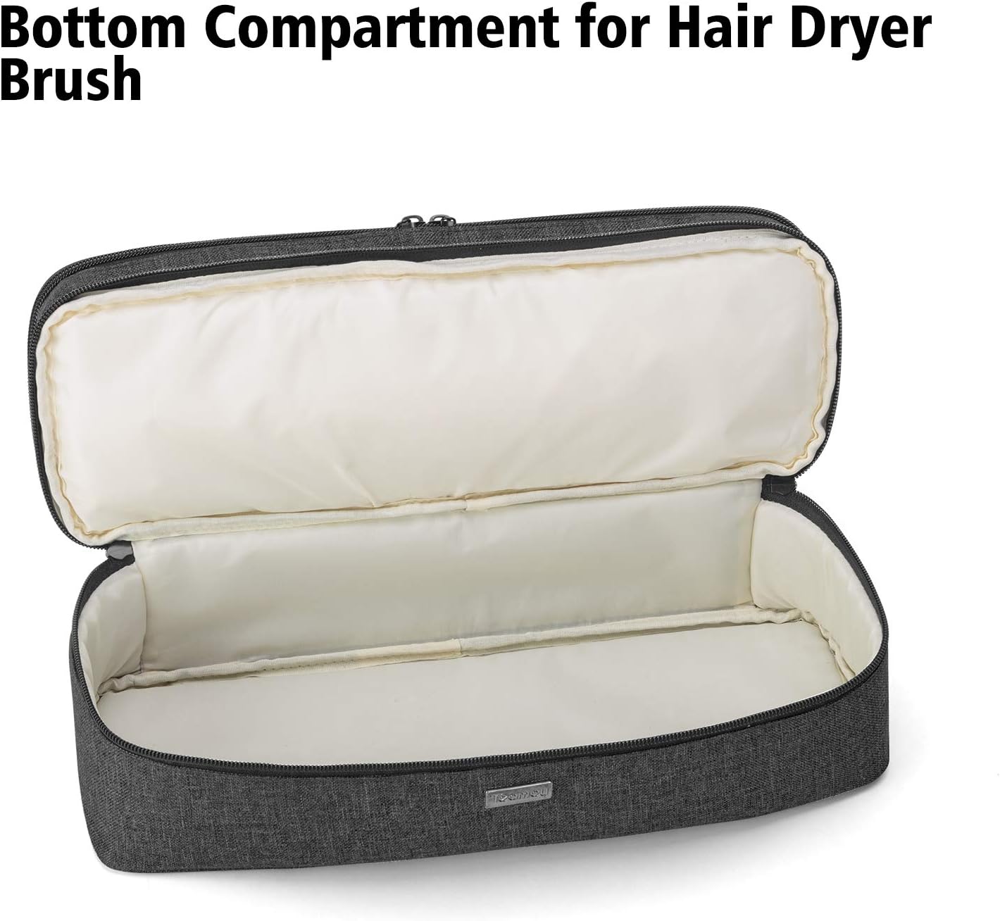 Étui pour brosse sèche cheveux : pochette de voyage élégante pour les professionnels Optimisez votre rangement avec ce sac compatible Steampod et REVLON – Image 3