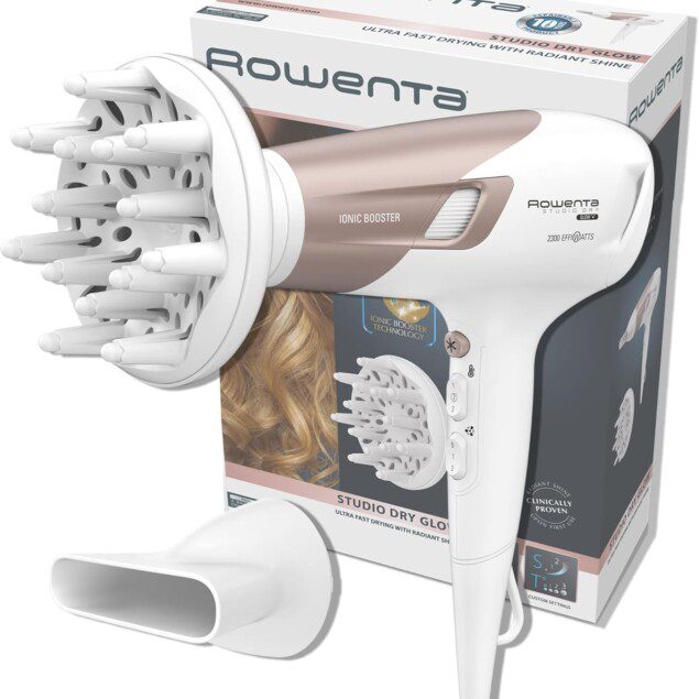 Sèche-cheveux Rowenta Studio Dry CV5830 : performance et confort pour un coiffage parfait