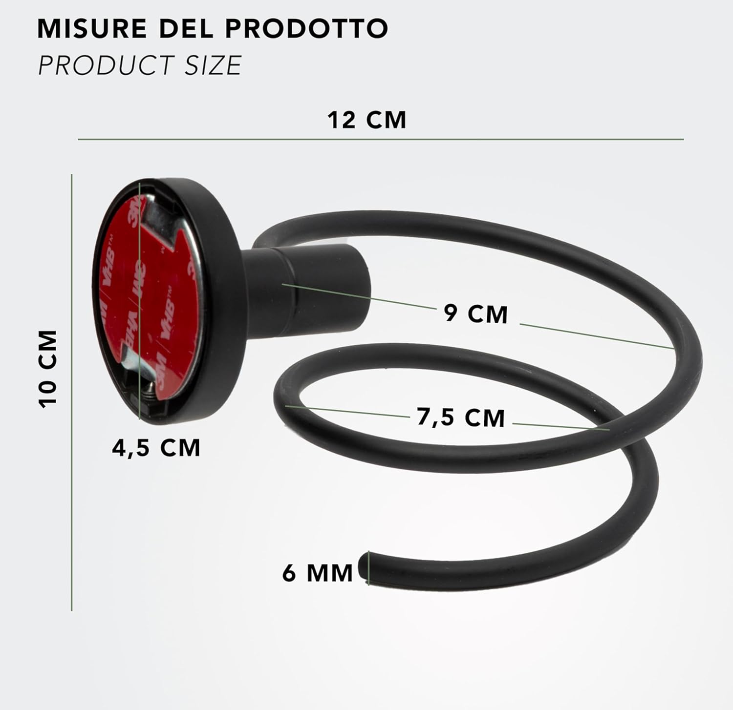 Porte-sèche-cheveux auto-adhésif mural : une solution élégante pour votre salle de bain sans perçage – Image 15