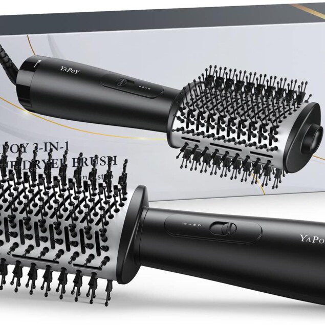 Brosse 2 en 1 : Sèche-Cheveux Volumisateur Innovante