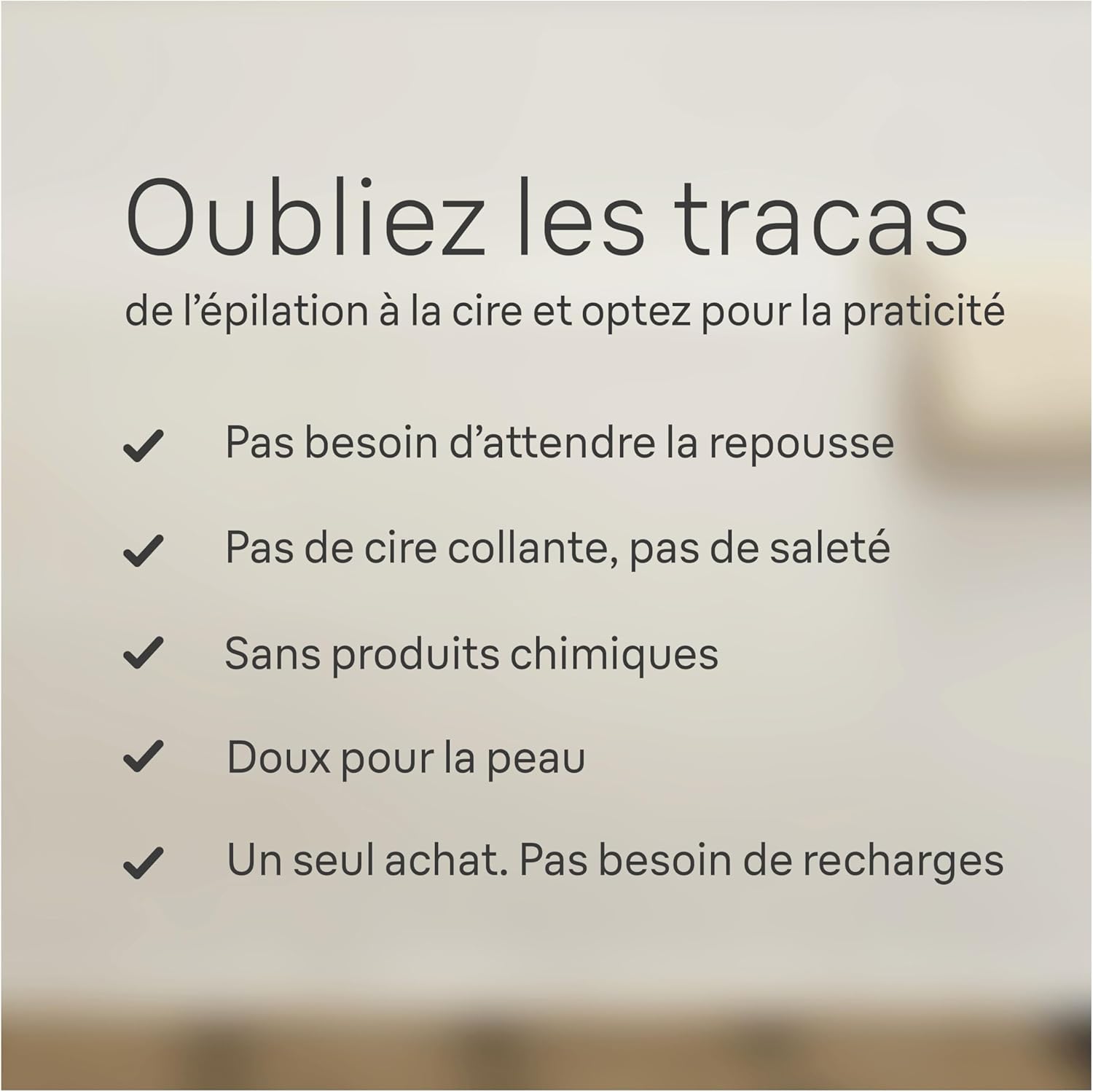 Épilateur Sans Fil : Douceur et Précision pour Femme – Image 5