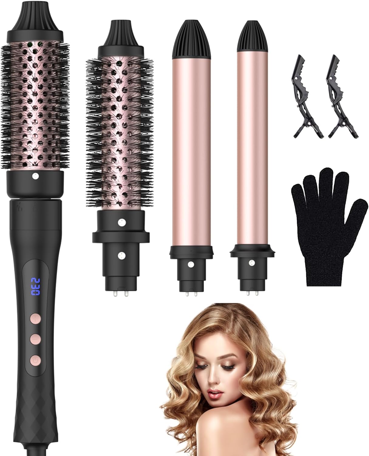 Brosse thermique et boucleur à cheveux : volume et style pour tous les types de cheveux