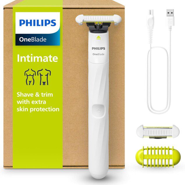 Oneblade intime : l'outil idéal pour un entretien, une coupe et un rasage doux des poils pubiens