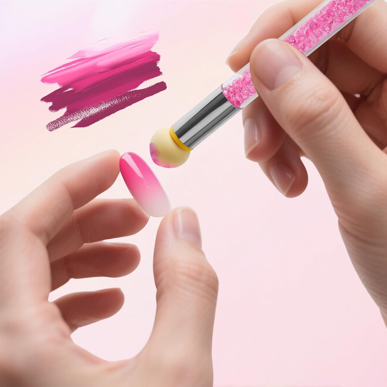 Kit de 6 pinceaux nail art professionnels : l'outil idéal pour les passionnés de manucure créative – Image 5