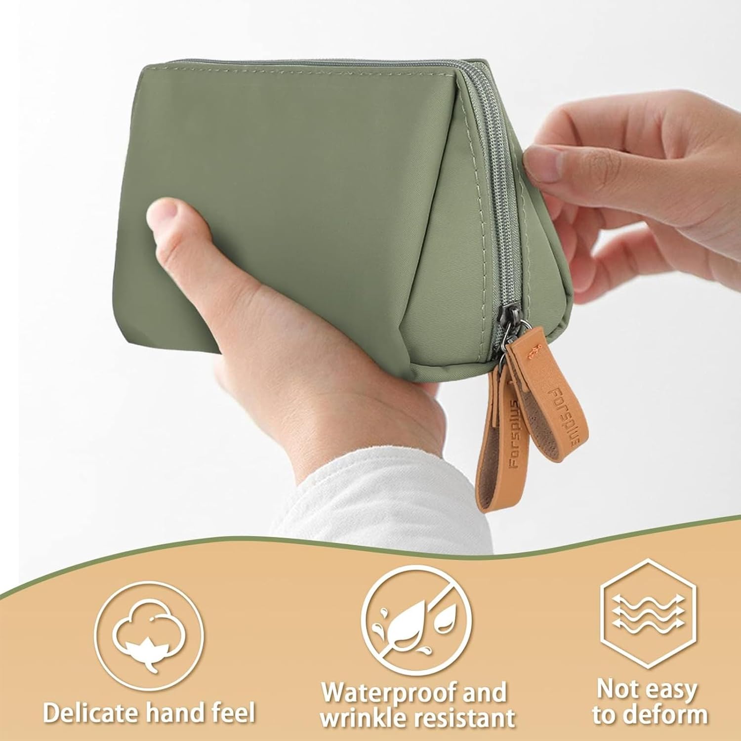 Petite trousse de maquillage de voyage : l'organisateur imperméable parfait pour les femmes en déplacement – Image 4