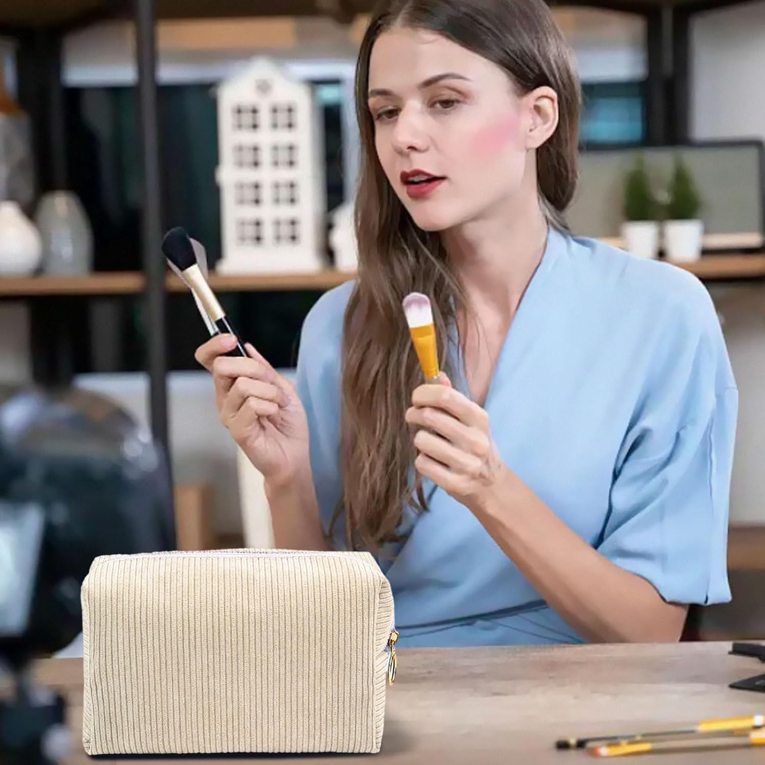 Trousse de toilette élégante pour les voyages : organisation optimale de vos cosmétiques – Image 5