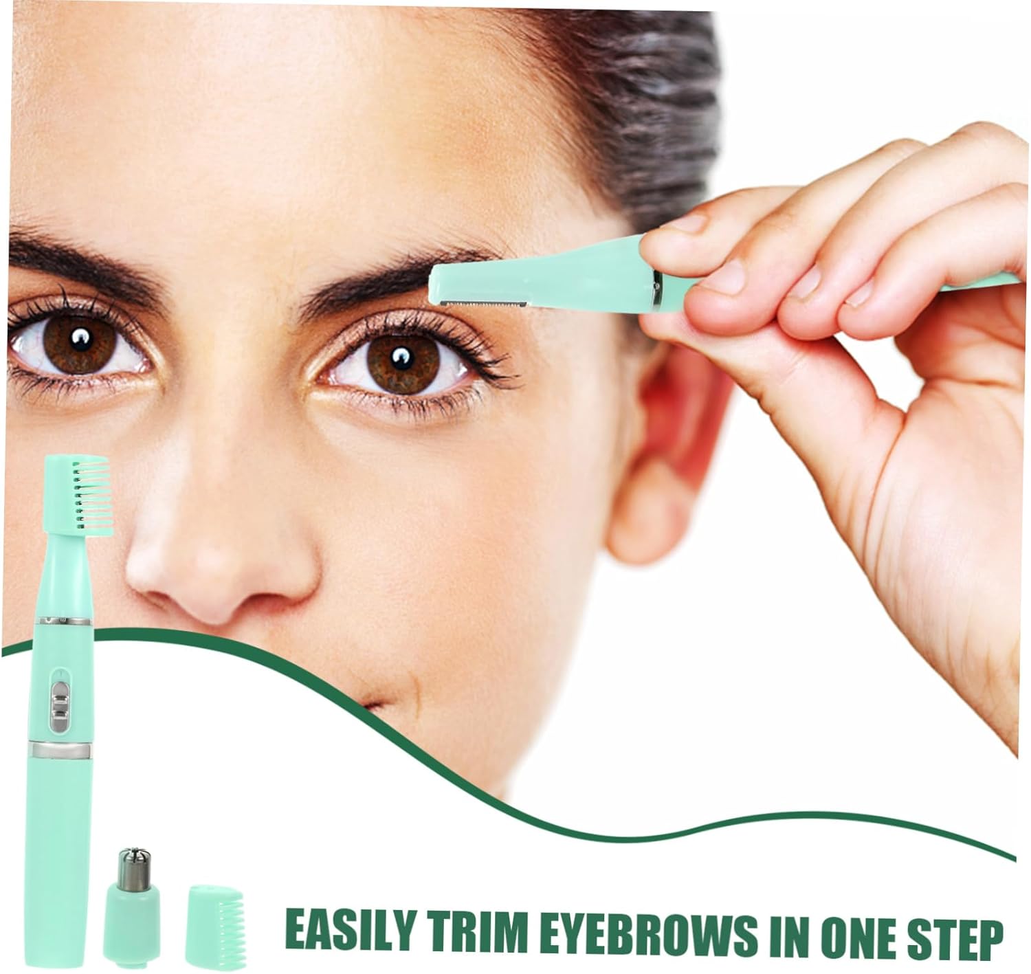Rasoir à sourcils électrique rechargeable : une tondeuse sécurisée pour une épilation précise et confortable – Image 7