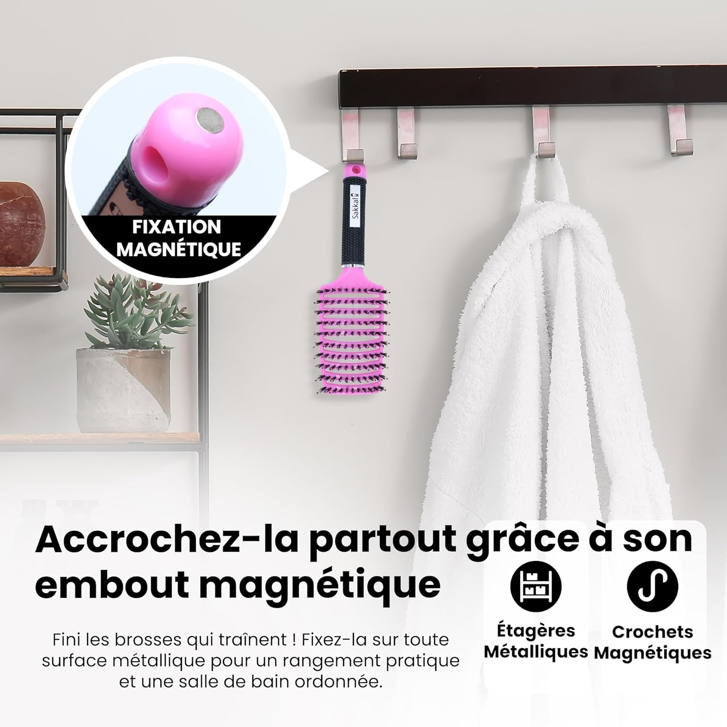 Brosse Magique: Démêlez Tous Vos Cheveux Instantanément – Image 4