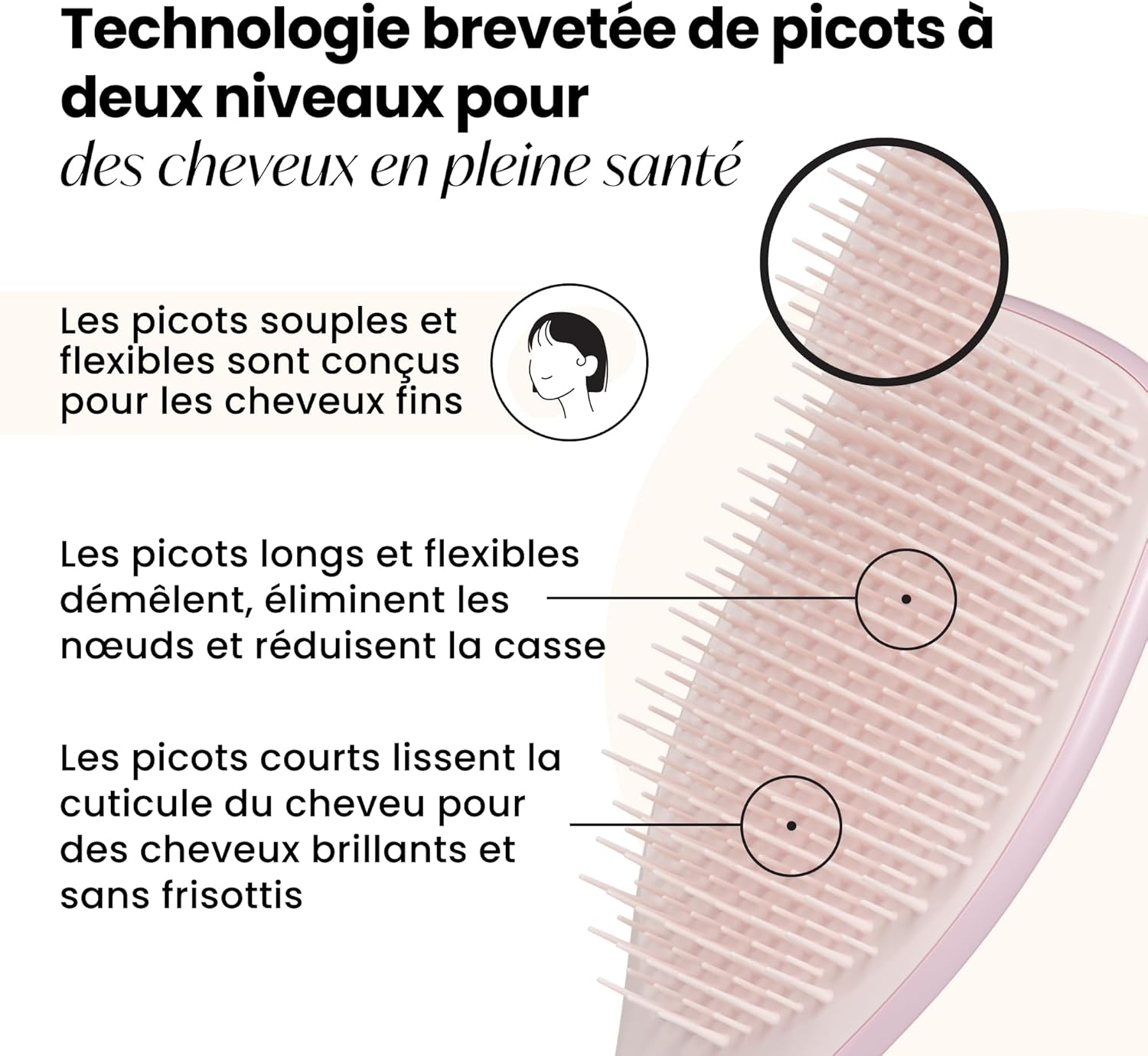 Brosse Tangle Teezer: Démêlage Doux pour Cheveux Colorés – Image 2