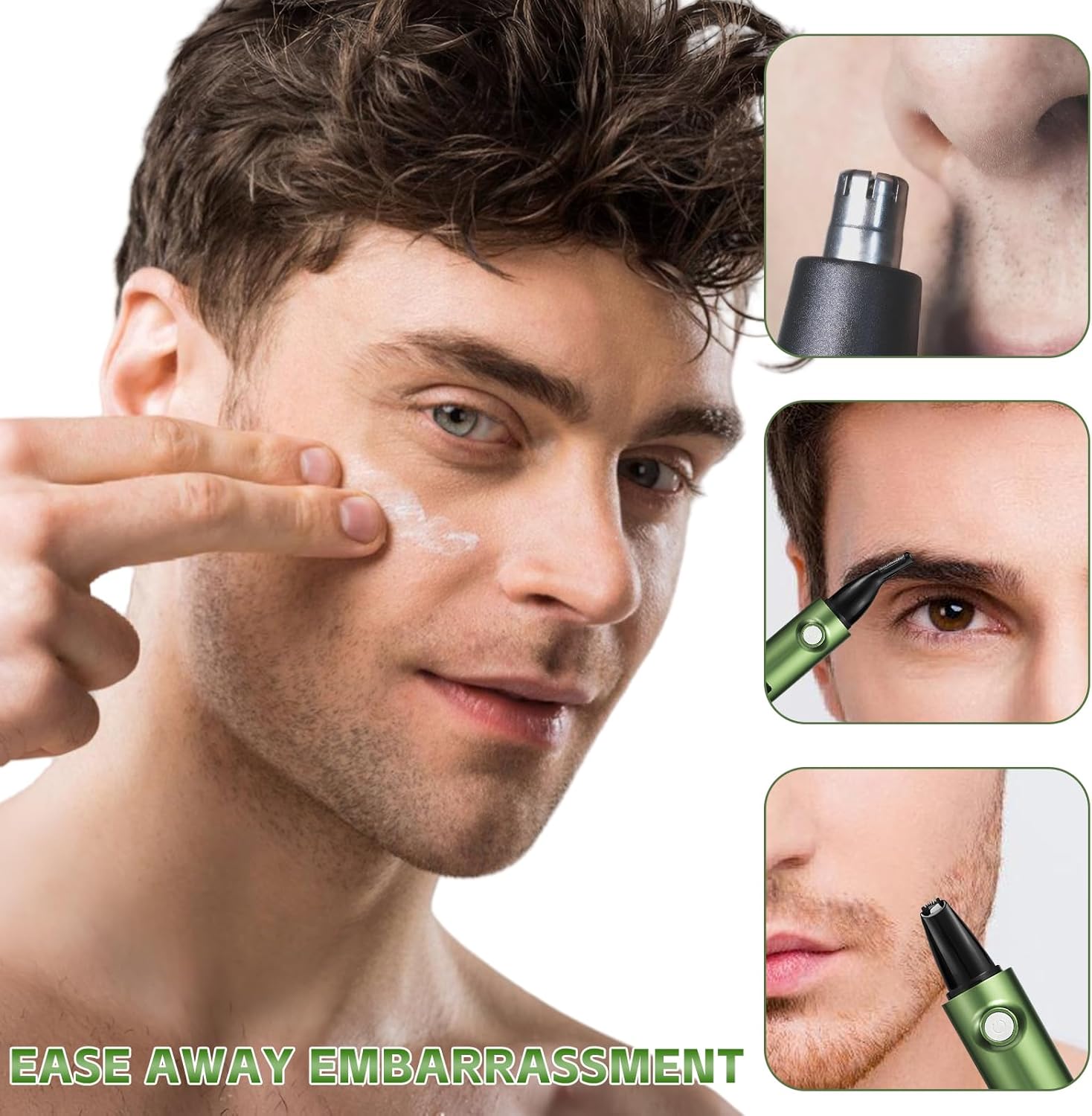 Tondeuse nez 3 en 1 : l'outil indispensable pour hommes soucieux de leur apparence – Image 5