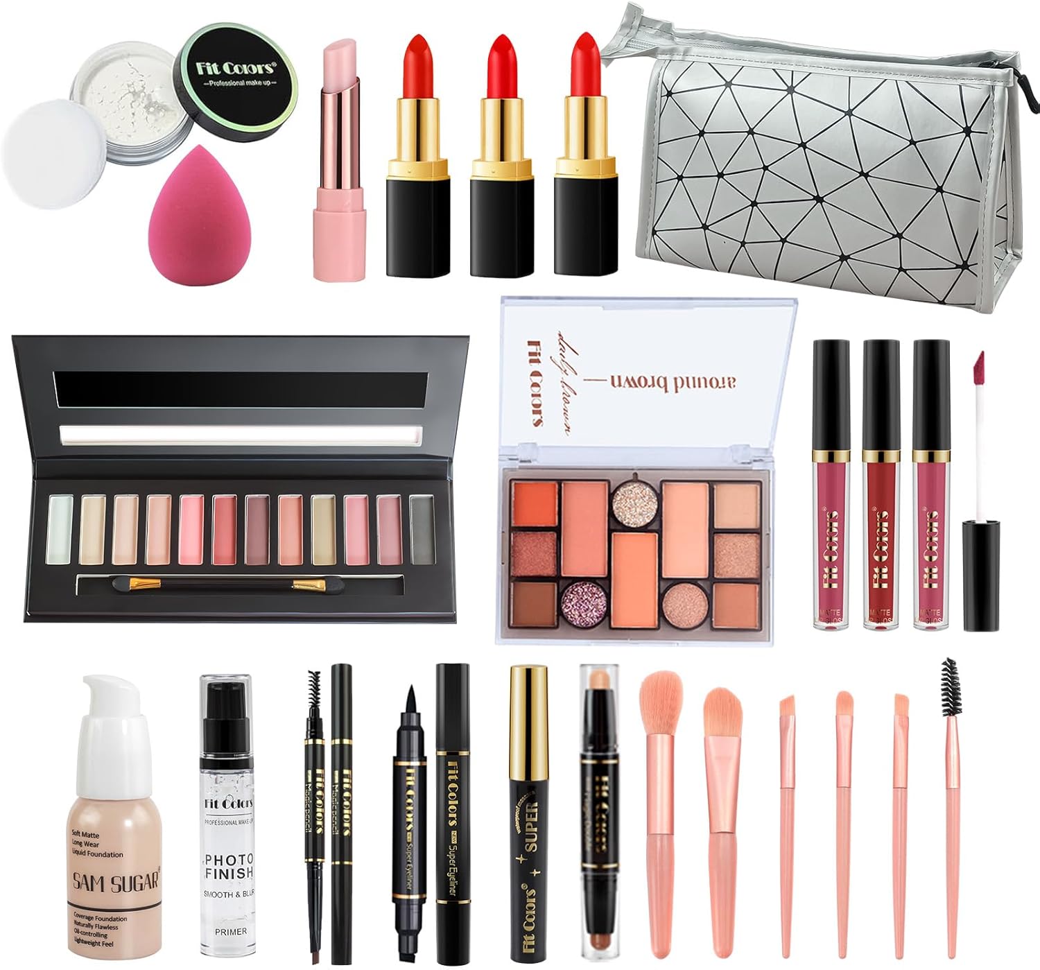 Kit de maquillage complet pour femmes et filles : sublimez votre beauté naturelle avec style