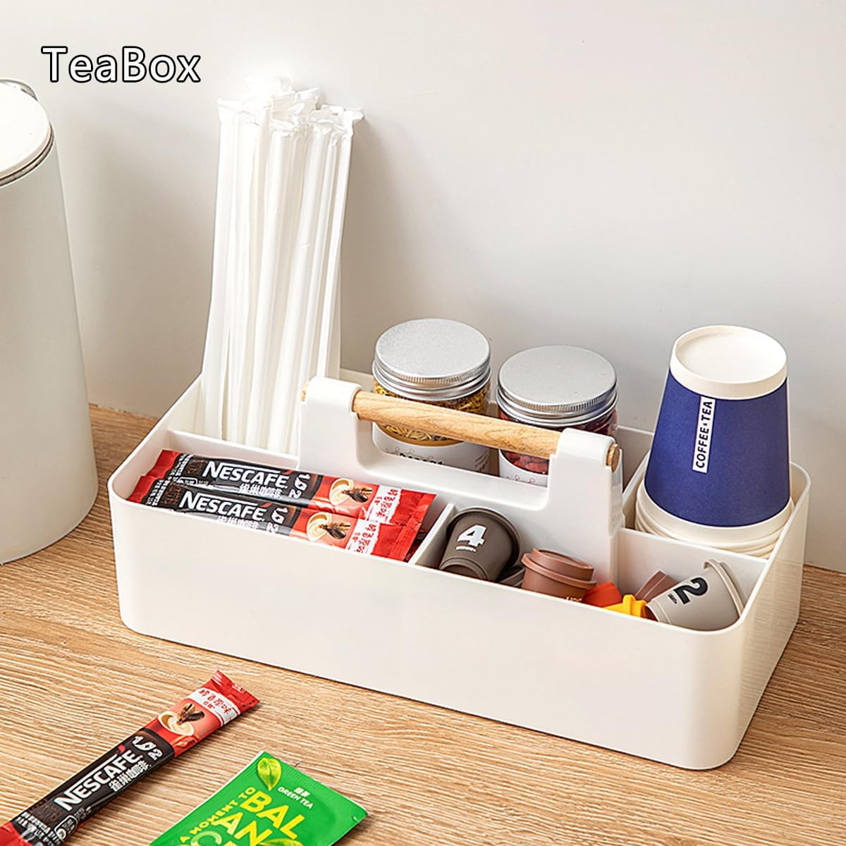Organiseur empilable pour salle de bains et cuisine : la solution élégante pour un rangement optimisé – Image 8