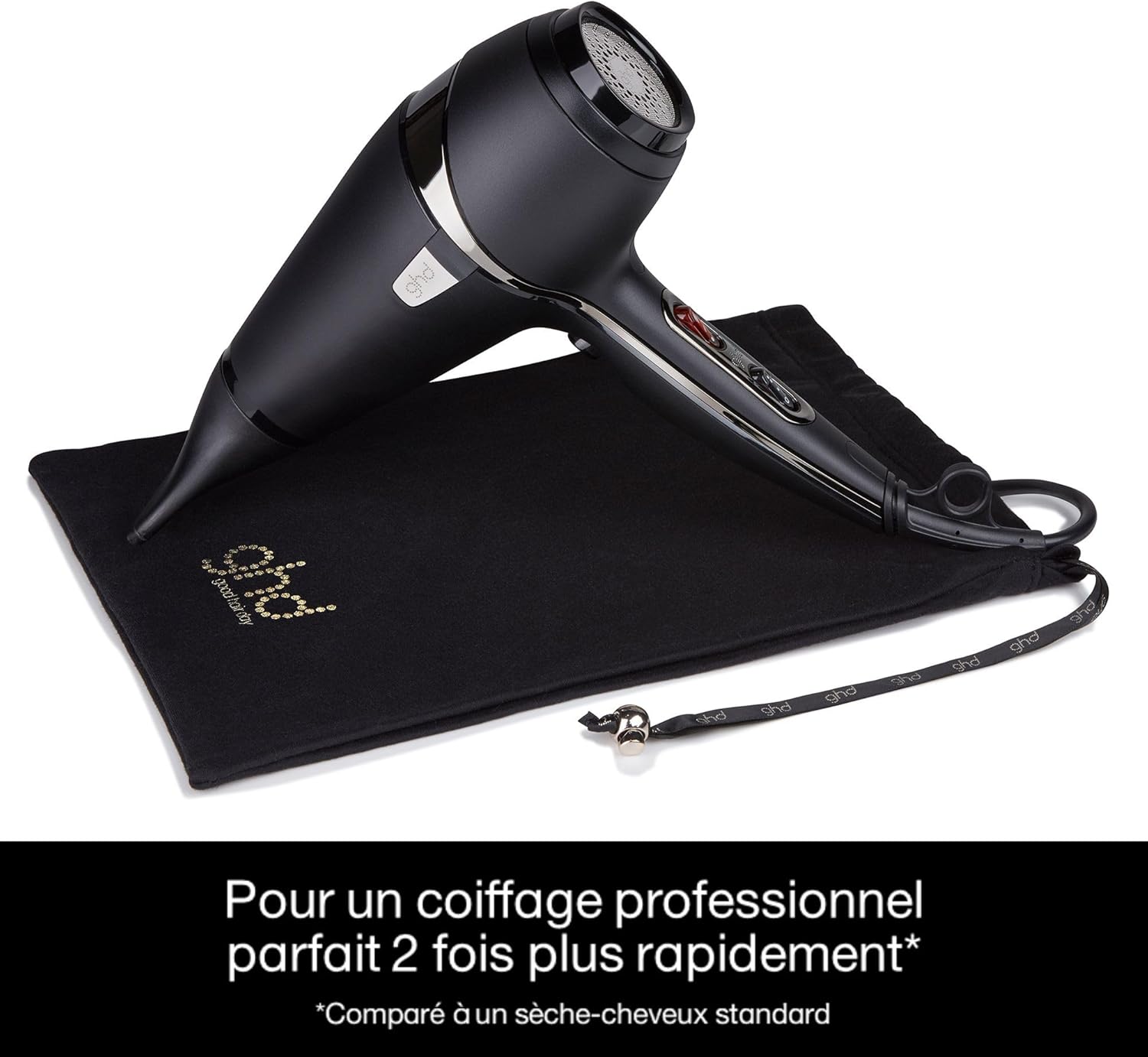 Sèche-cheveux ghd Air : l'allié professionnel pour un séchage rapide et sans frisottis Idéal pour tous types de cheveux, profitez de températures réglables pour un coiffage parfait – Image 2
