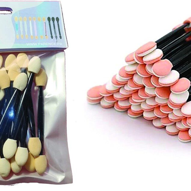 Brosse fard à paupières jetable : lot de 20 pinceaux pour un maquillage impeccable   Découvrez le lot de 20 brosses fard à paupières jetables, idéales pour une application précise et professionnelle de votre maquillage. Conçues pour les passionnées de beauté, ces pinceaux double face avec éponge à pointe vous garantissent une finition parfaite à chaque utilisation.