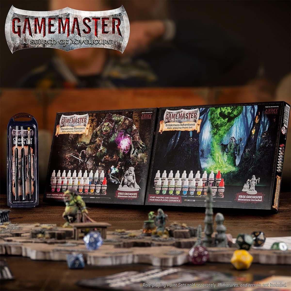 Pinceaux pour maquettes : l'ensemble essentiel pour des figurines Warhammer 40k et DND Optimisez votre peinture avec 3 pinceaux de précision pour un rendu professionnel – Image 7