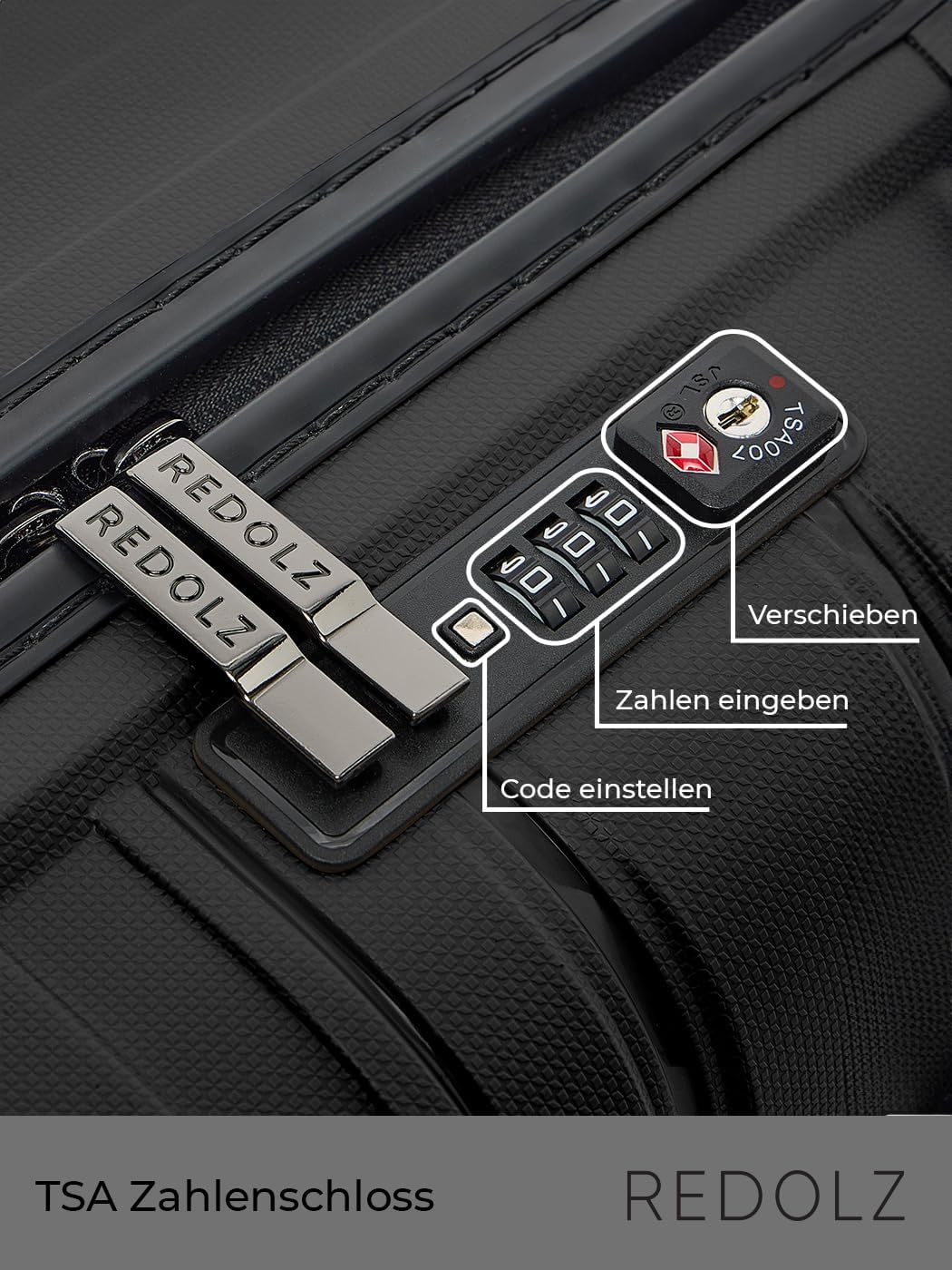 Valise rigide avec roulettes pivotantes : le kofferset idéal pour les voyageurs exigeants – Image 7