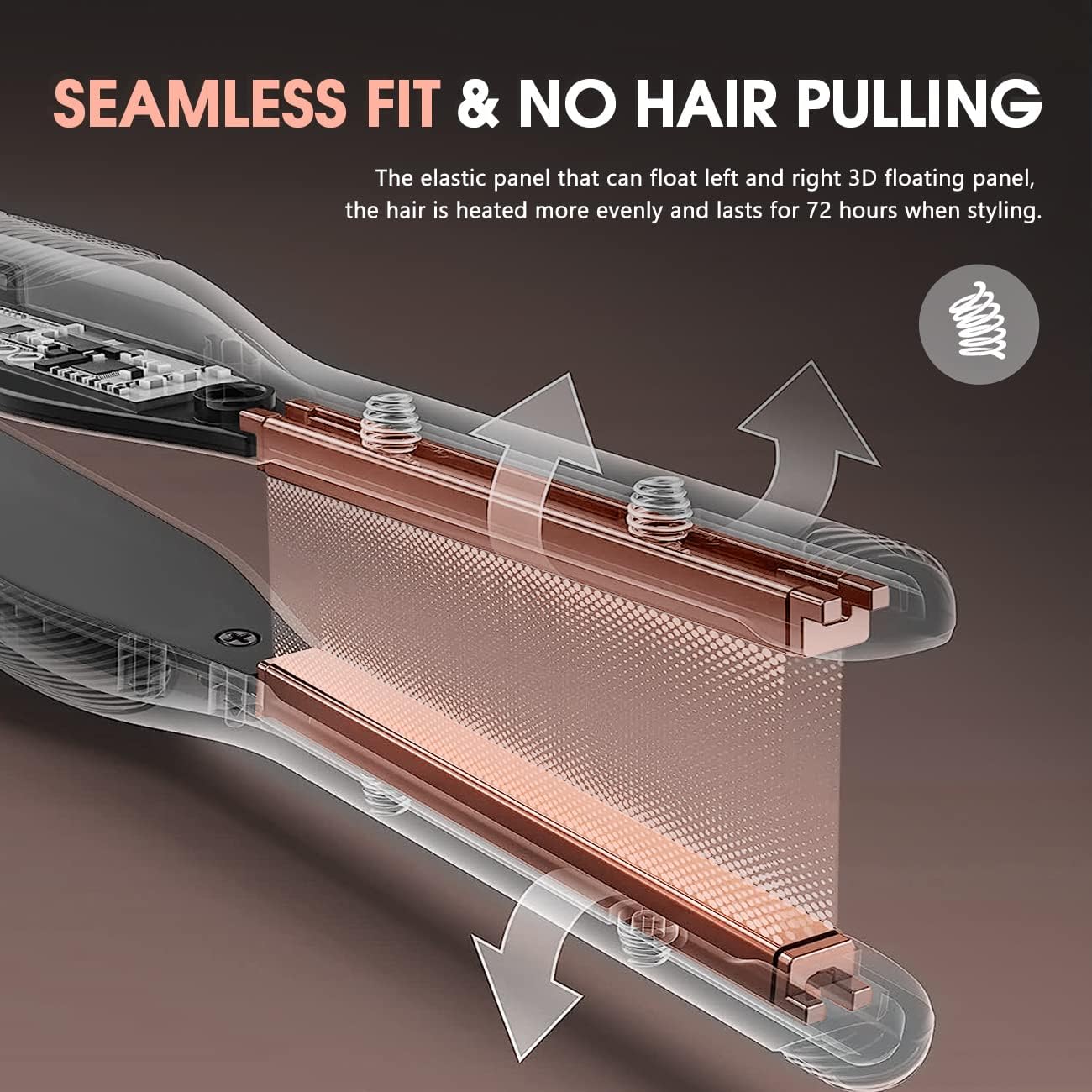 Mini lisseur pour cheveux courts : l'outil 2 en 1 indispensable pour un lissage parfait en toute simplicité – Image 4