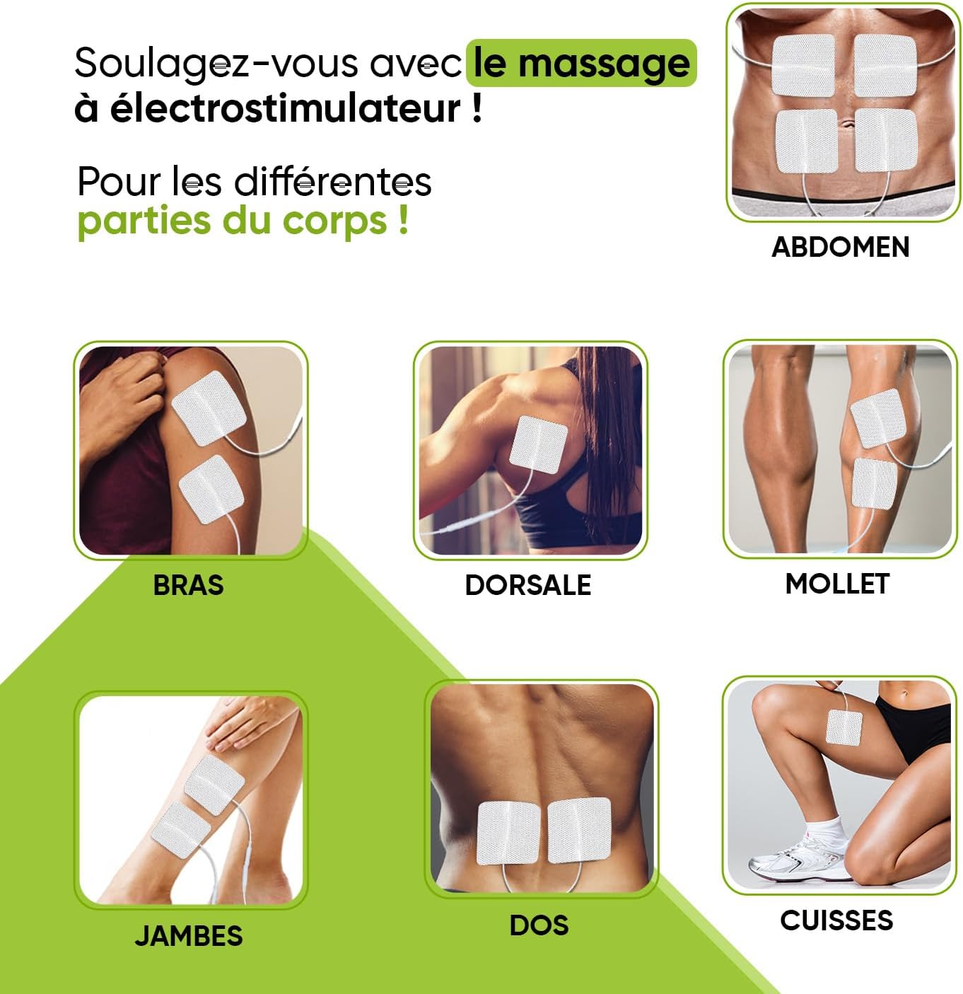 Masseur électrique pour jambes lourdes : 99 niveaux d'intensité pour un massage relaxant des pieds et du corps – Image 7