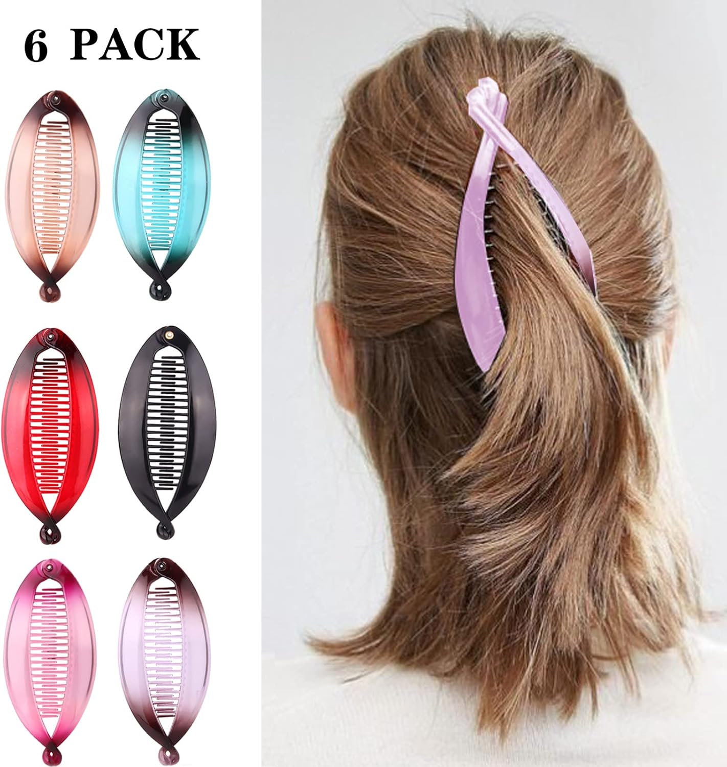 Pinces à cheveux élégantes : 6 pièces pour un coiffage réussi et stylé – Image 2
