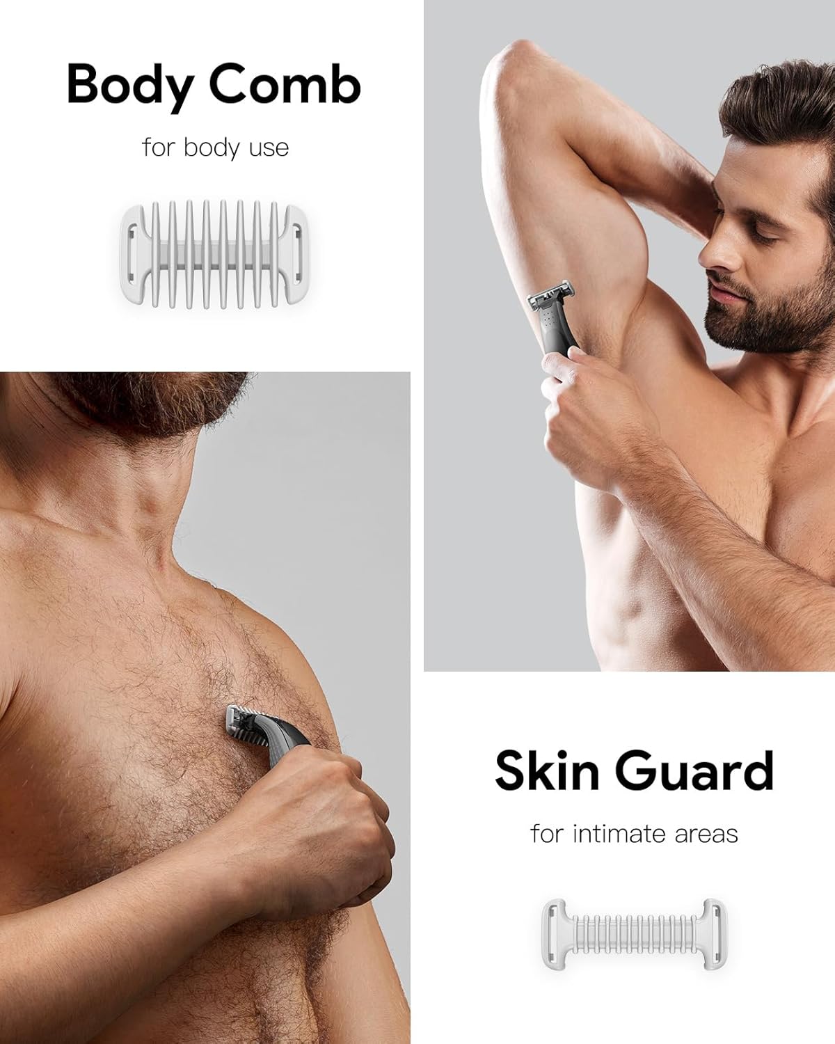 Sabots peigne de guidage pour rasoir : la solution idéale pour couper les cheveux avec précision 6 pièces avec base pour un coiffage facile et professionnel à domicile – Image 8