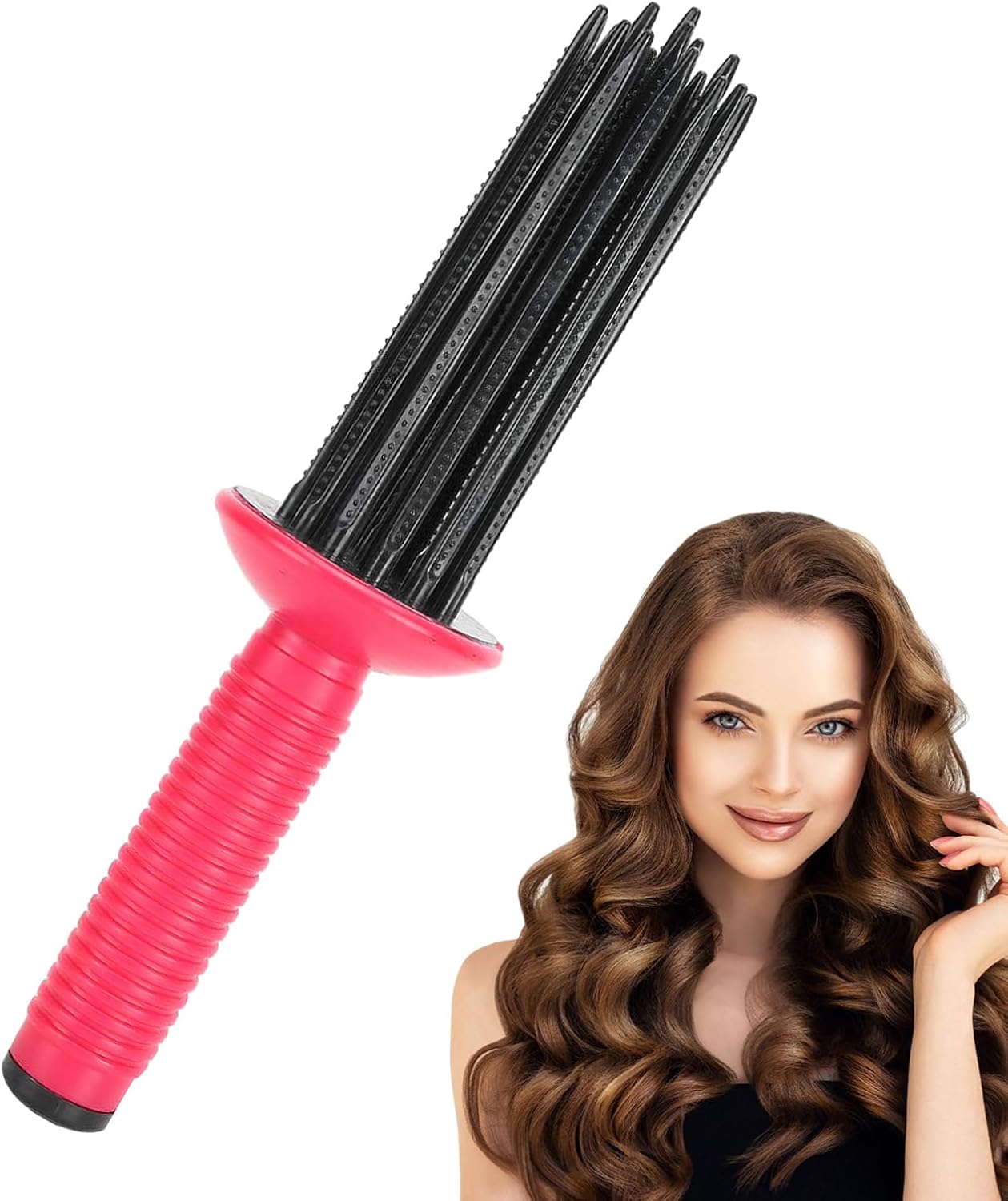 Brosse à Coiffer Air Chaud : Boucles Moelleuses Faciles – Image 9