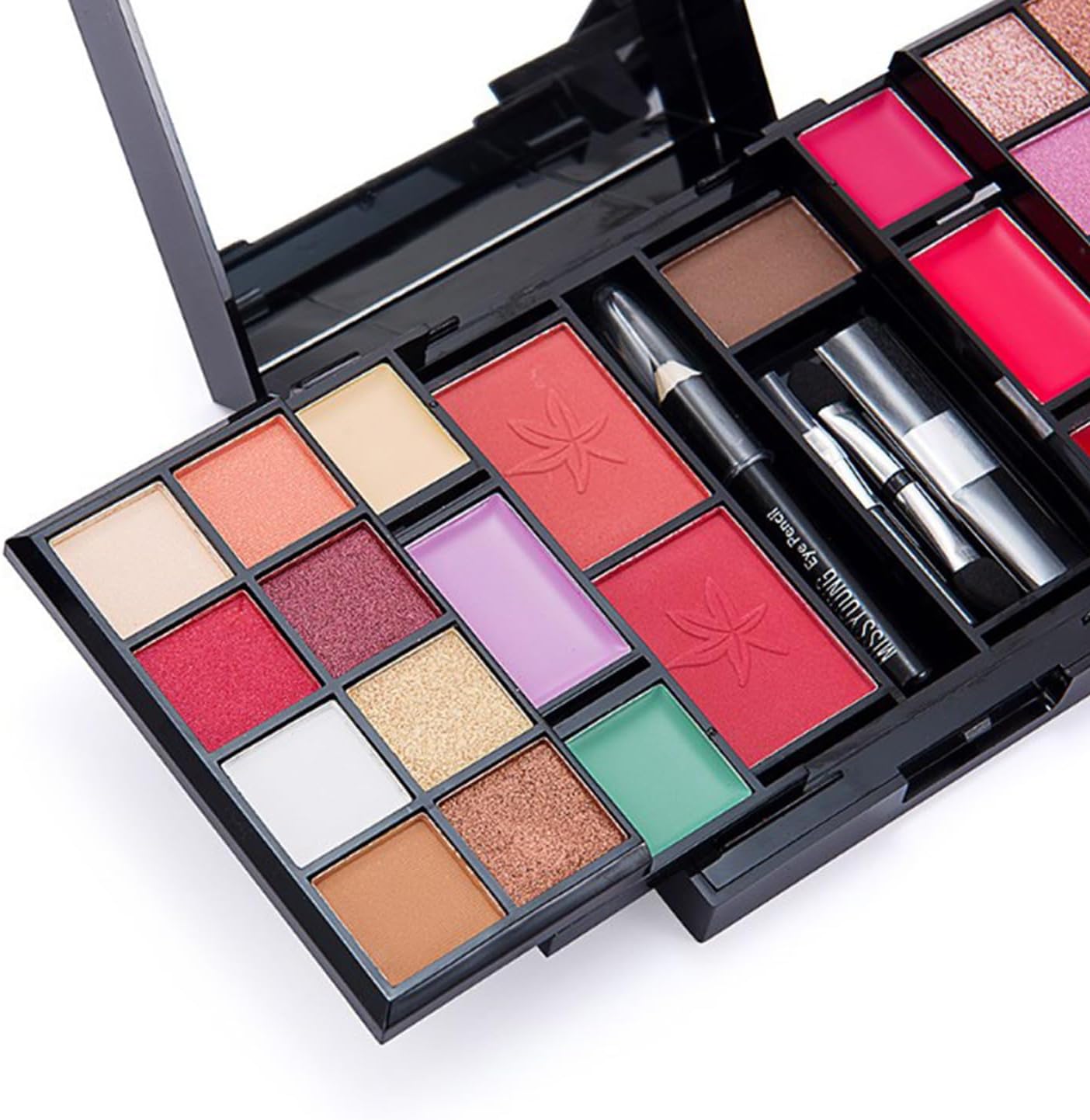 Palette de maquillage pour femme : 25 couleurs éclatantes pour un look tendance et personnalisé – Image 5