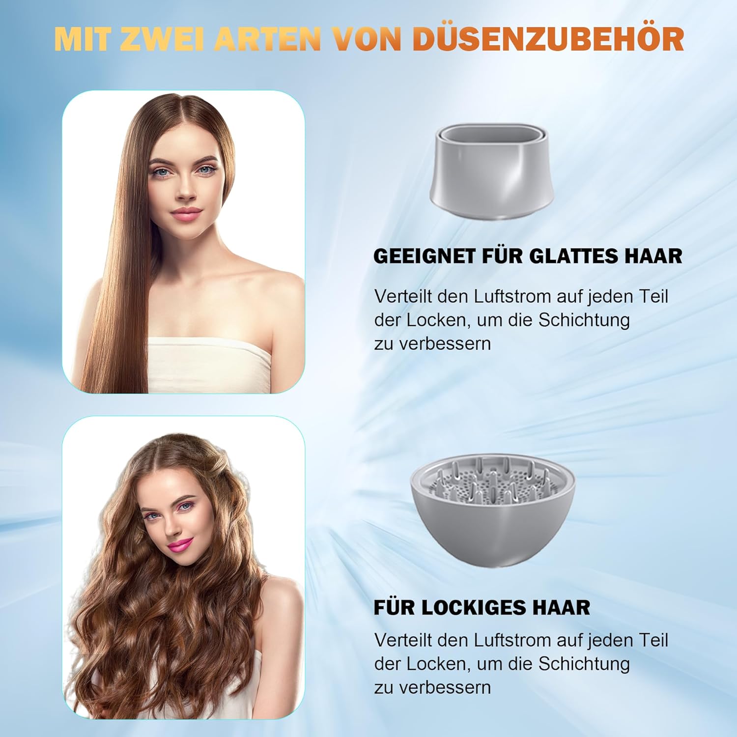 Sèche-cheveux professionnel ionique 2400 W : l'allié parfait pour des coiffures éclatantes et sans frisottis – Image 6