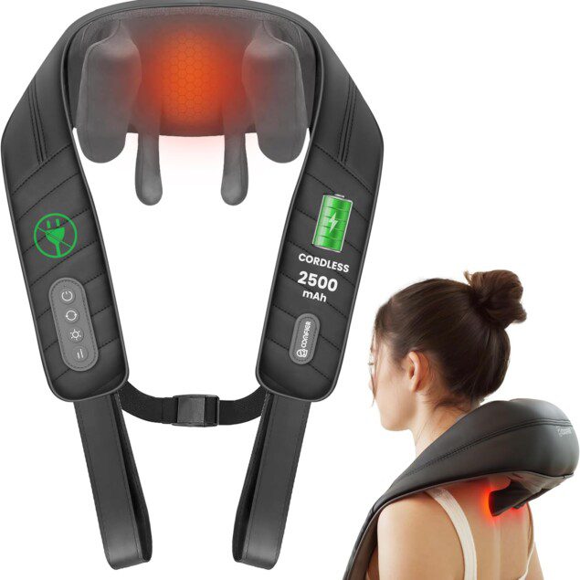 Masseur shiatsu 4D : le compagnon idéal pour un soulagement instantané du dos et des cervicales à domicile