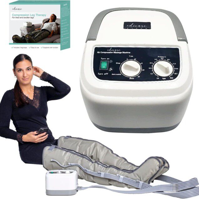 Bottes de pressothérapie : appareil de massage pour un drainage lymphatique efficace et une relaxation optimisée des jambes et pieds fatigués