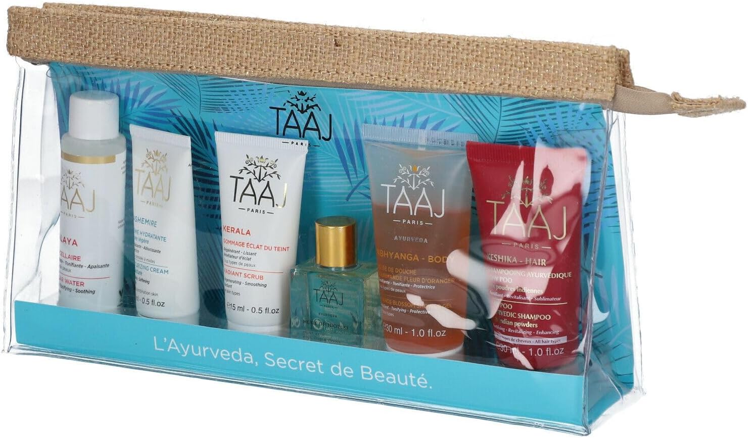 Trousse l'Ayurveda : le secret de beauté pour une peau douce et éclatante
Élimine les impuretés tout en hydratant et protégeant vos cheveux avec 6 soins naturels