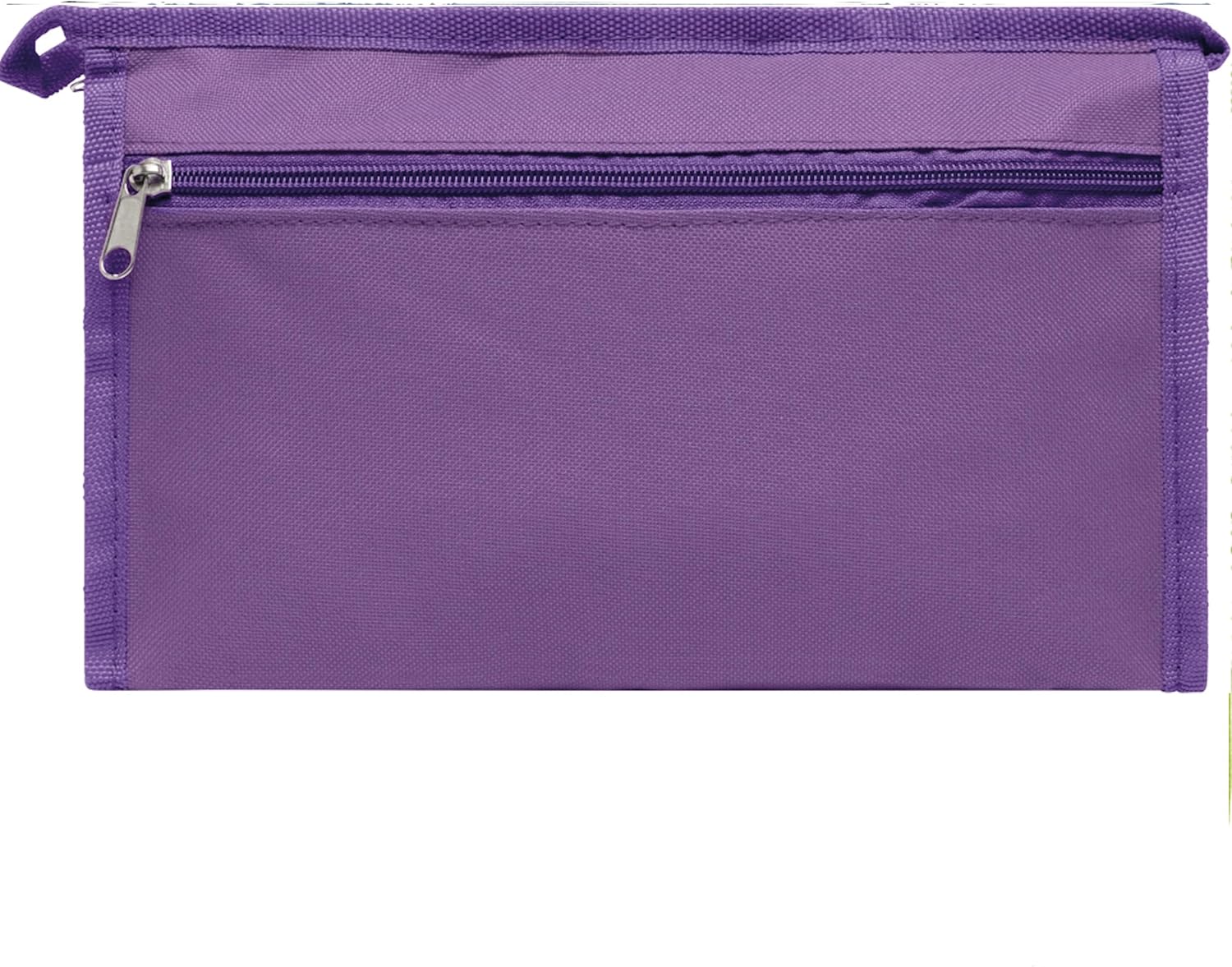 Trousse de toilette pliable pour voyageurs : élégance et praticité en violet moderne – Image 2