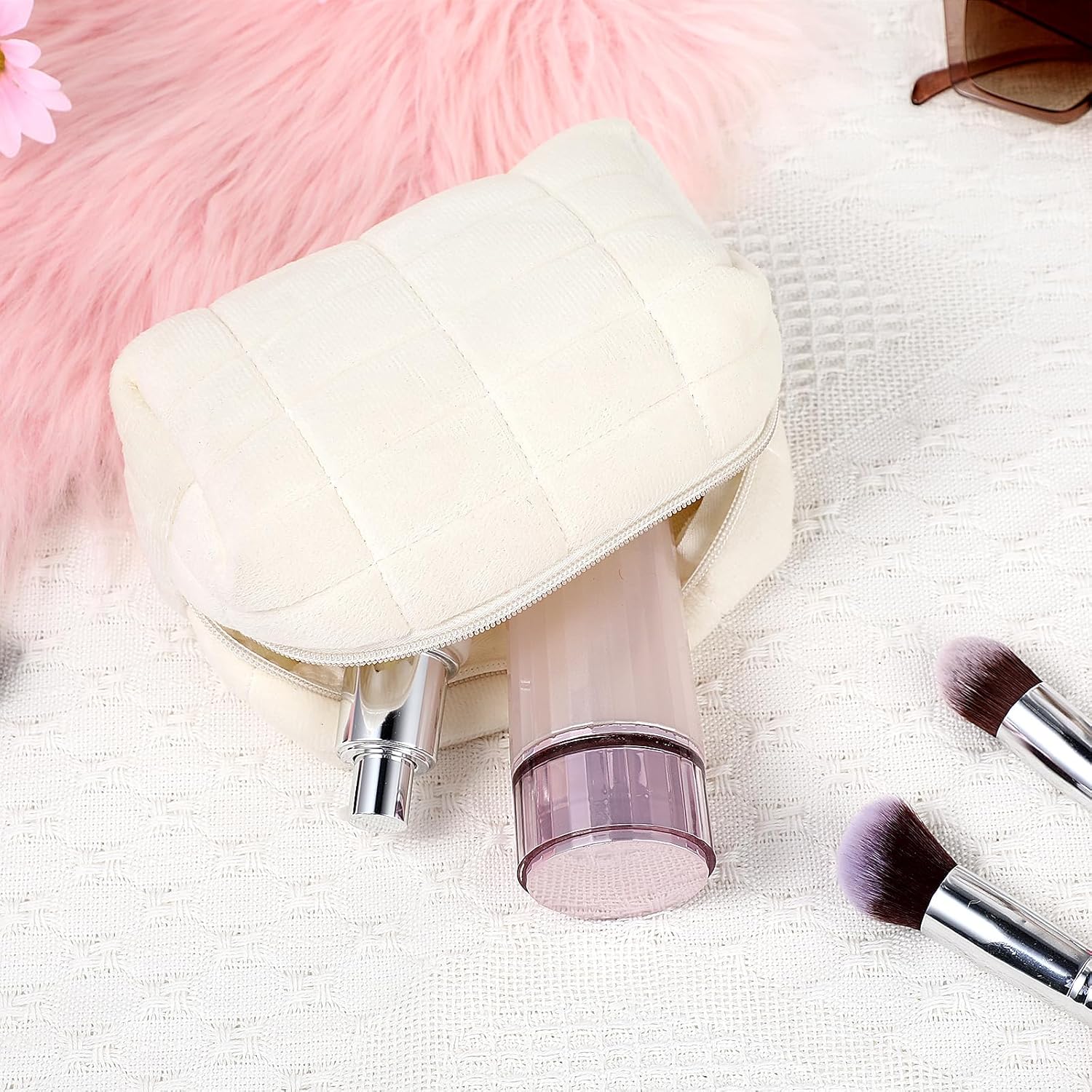 Élégante Trousse de Maquillage pour Voyage Pratique – Image 4