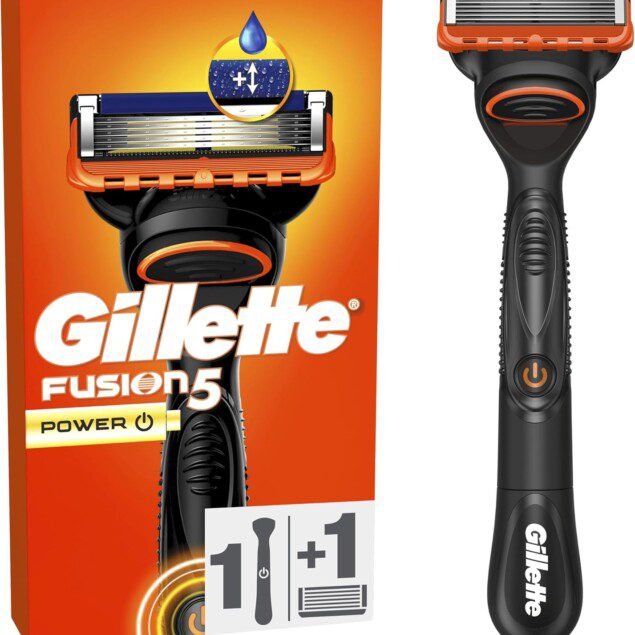 Rasoir Gillette Fusion5 Power pour hommes - Confort optimal garanti