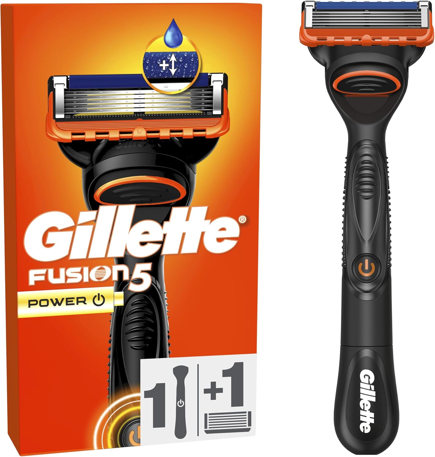 Rasoir Gillette Fusion5 Power pour hommes - Confort optimal garanti