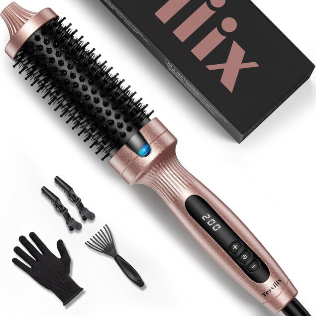 Brosse Thermique 38mm : Brushing Parfait et Chaleur Ajustable