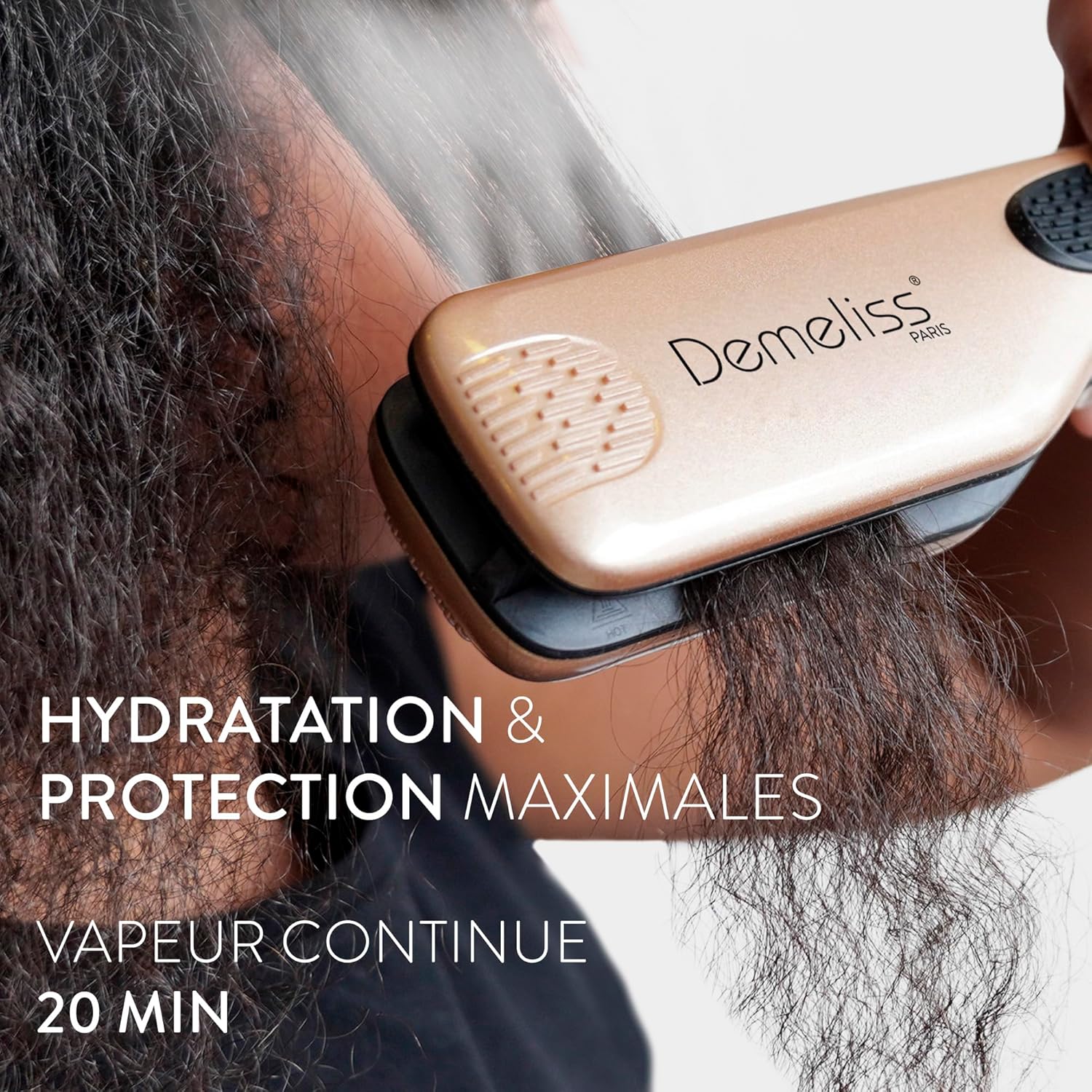 Lisseur Vapeur Titane : Lissage Parfait Pour Tous Cheveux – Image 2