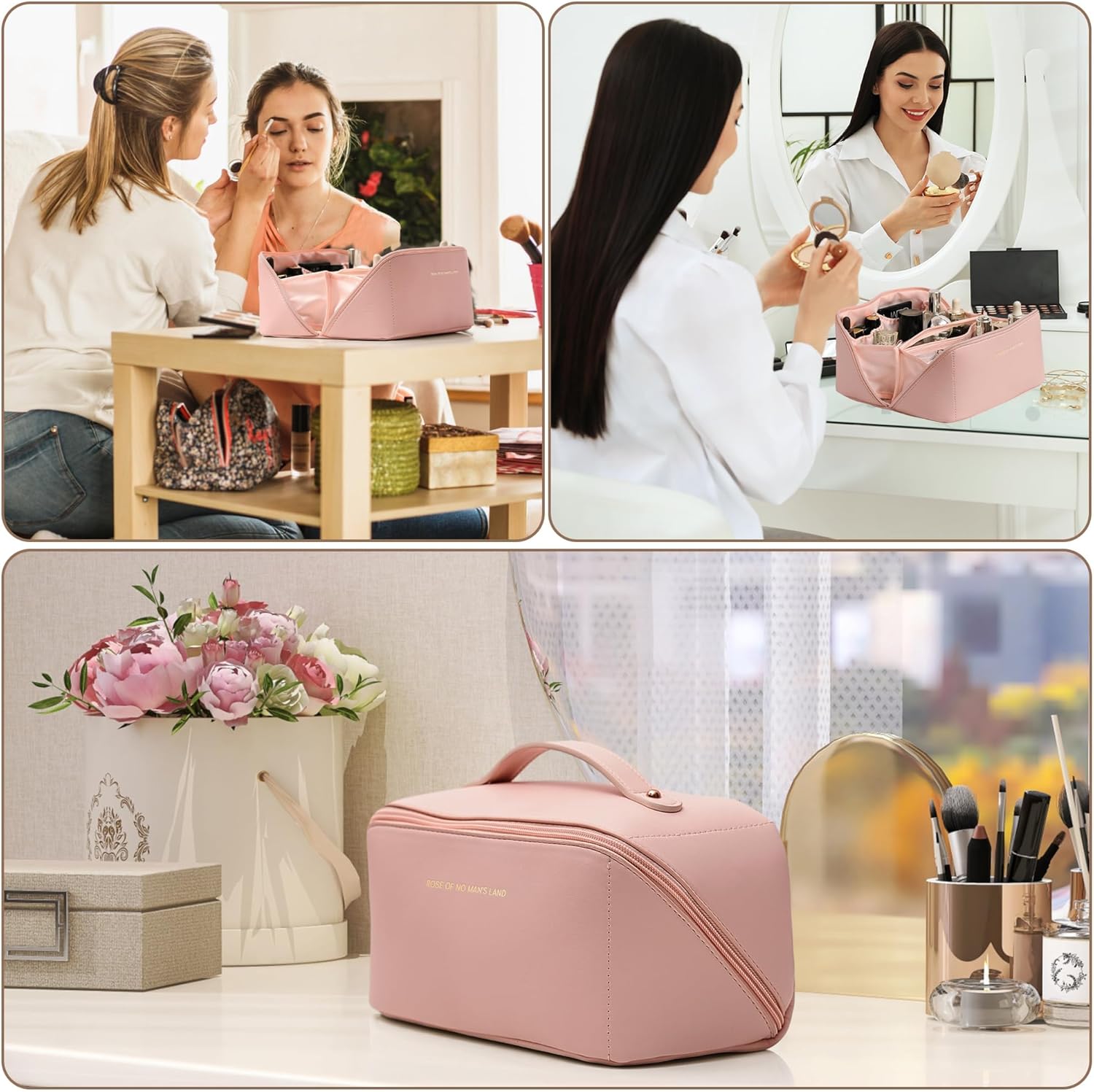 Trousse de toilette femme : la pochette de maquillage élégante et pratique pour vos voyages et sorties – Image 5